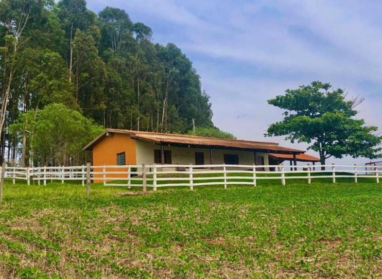 Hotel Pesqueiro Rancho Feliz Fama Esterno foto
